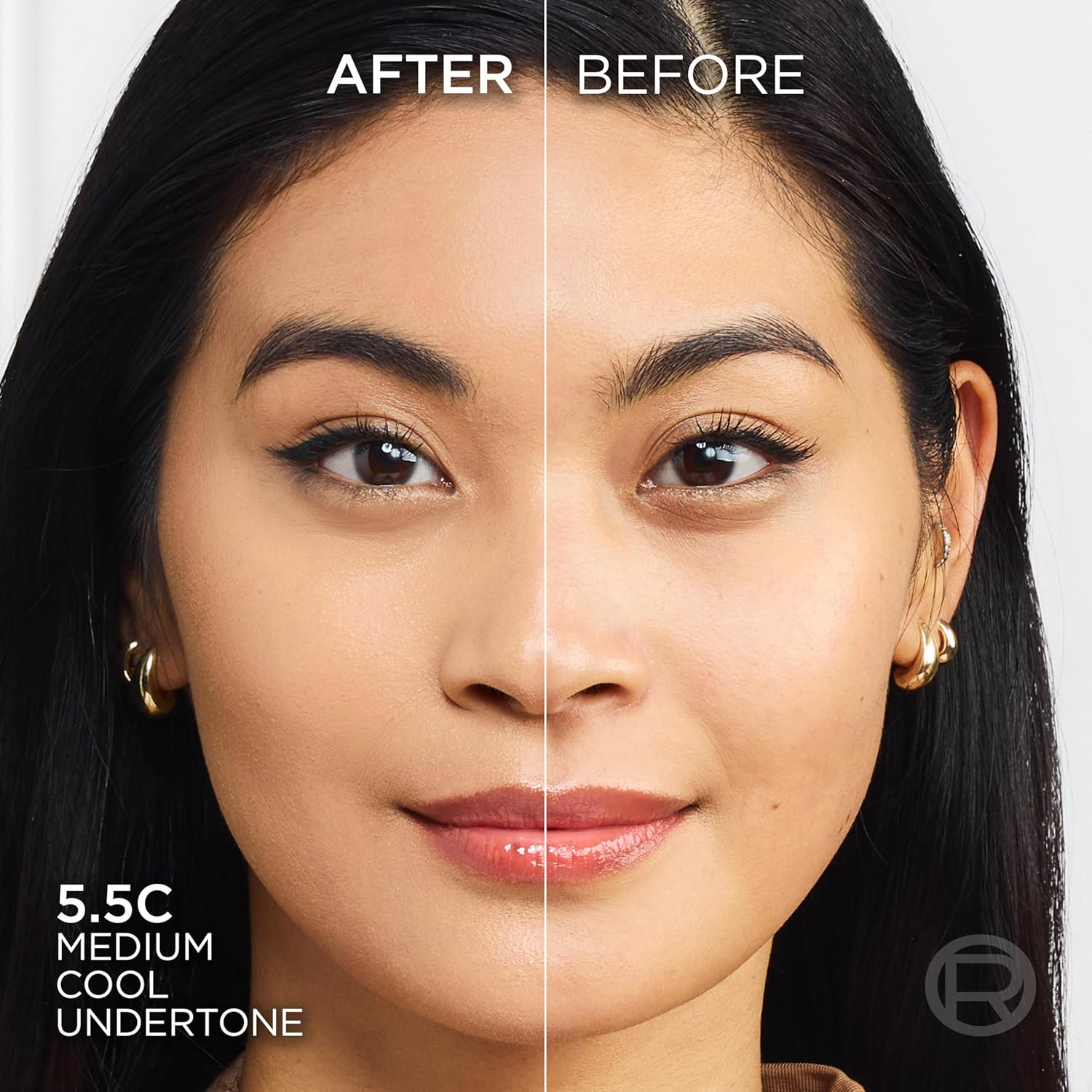 L'Oreal Paris True Match Ultra-Blendable Liquid Foundation with Hyaluronic Acid 5.5C Rose Sun 1 1 - 10.5N Coffee image number 3