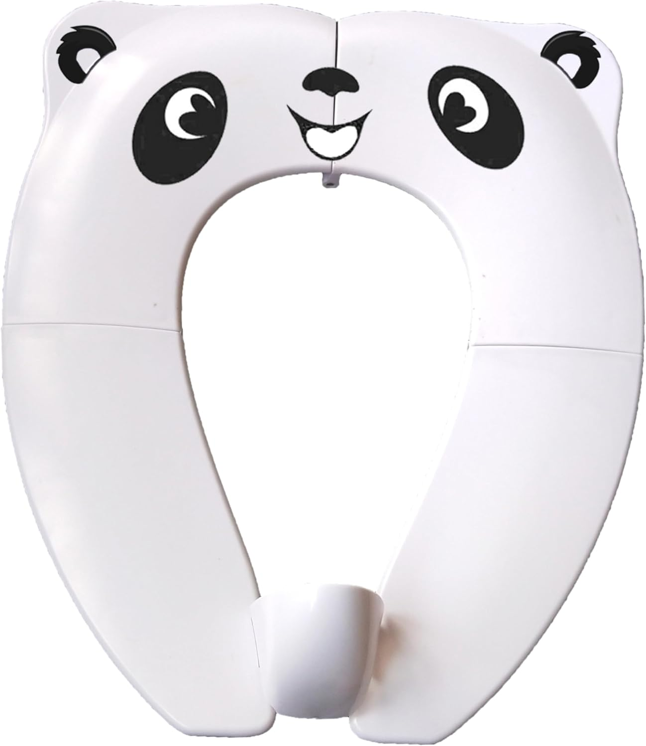 Meno Upgrade Portable Potty Seat with Splash Guard for Toddler, Foldable Travel Potty Seat with Carry Bag, Non-Slip Pads Toilet Potty Training Seat Covers for Baby, Toddlers and Kids (Pink)