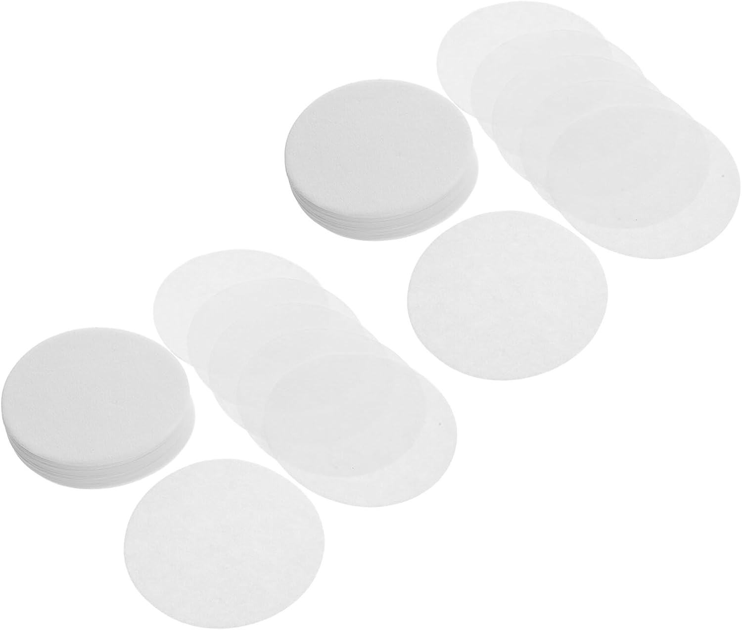 COHEALI 600Pcs White round Disposable Coffee Filter Papers 64Mm Diameter Compatible with Drip Coffee Makers and Espresso Machines Paper Microfilters for Brewing and Tea image number 5