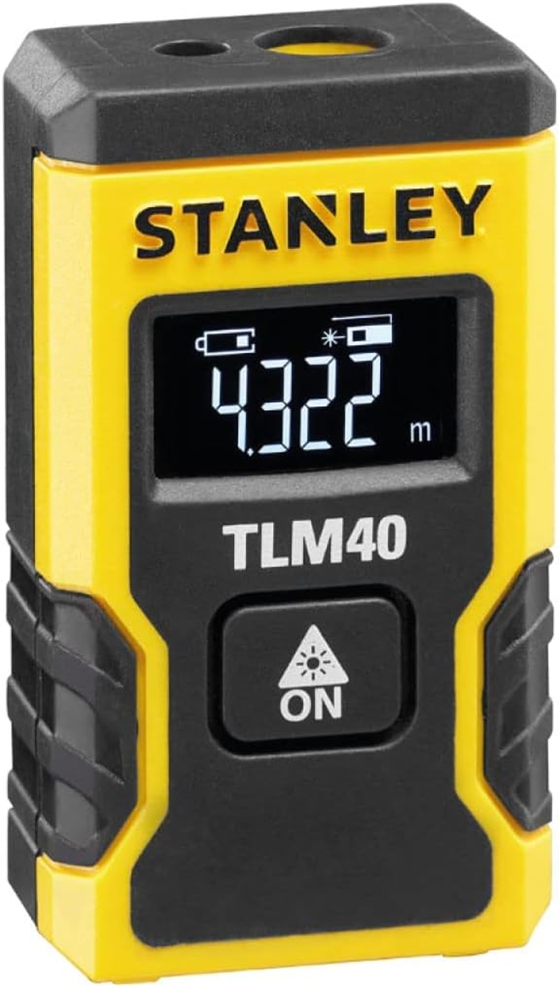 Stanley Pocket Laser Distance Measure 12M (TLM40) STHT77666-0, Black+Yellow image number 6
