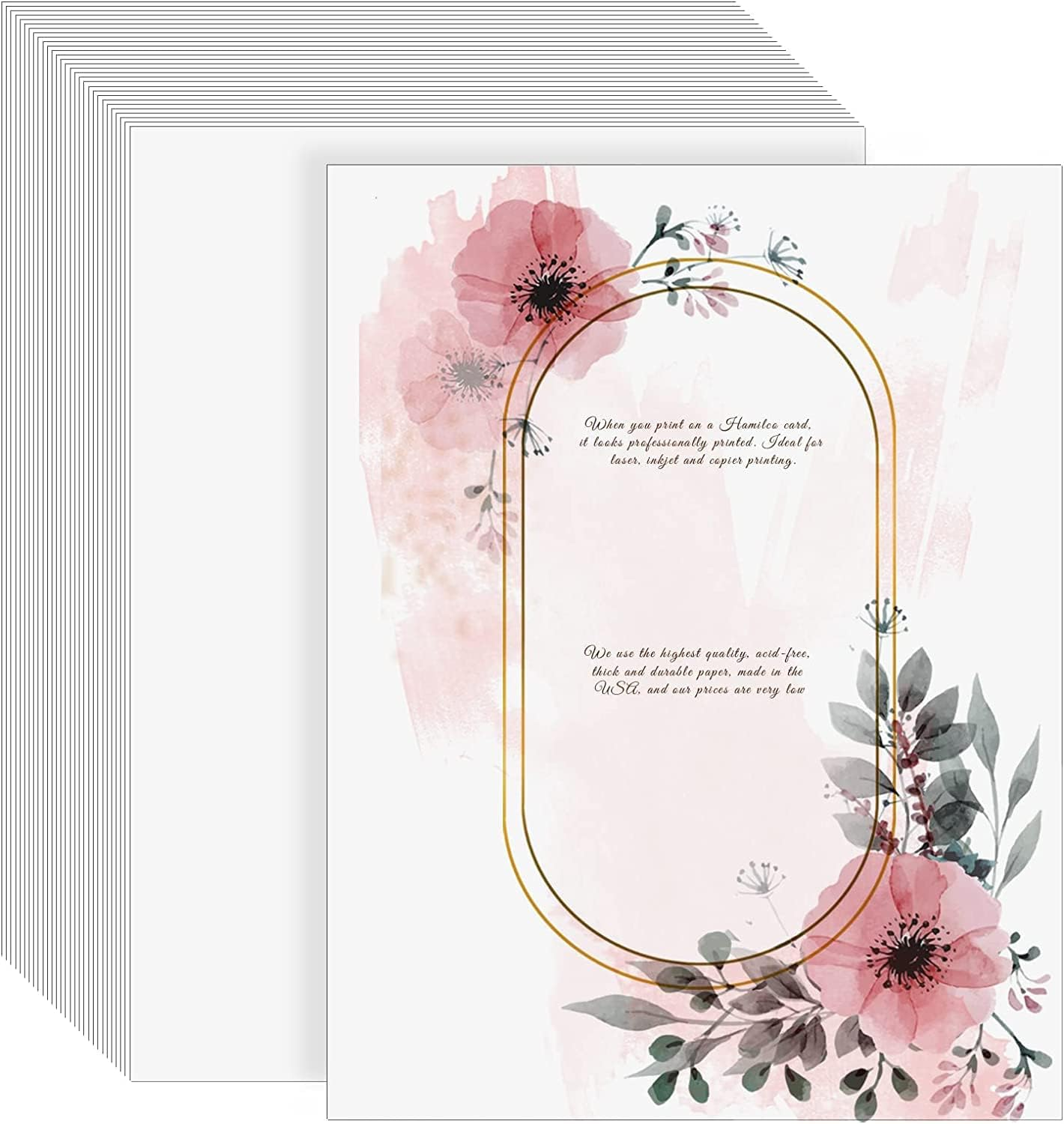 100 Sheets Black Kraft Cardstock Paper for DIY Projects and Crafts - Thick 250Gsm Black Cardstock for Printing Drawing Invitation Making - A4 Size 21 * 29.7Cm, Laser and Inkjet Printer Compatible