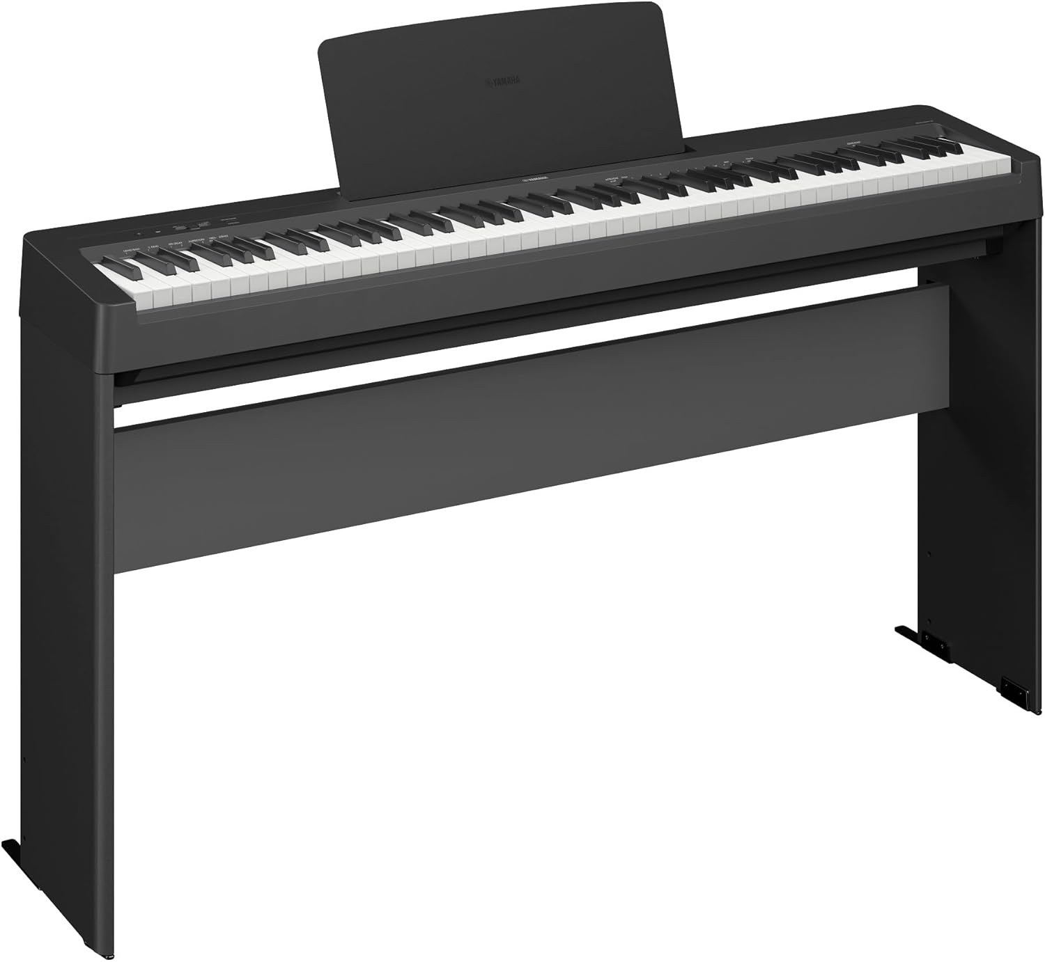 Yamaha P-143 Entry-Level Compact Portable Digital Piano, Black