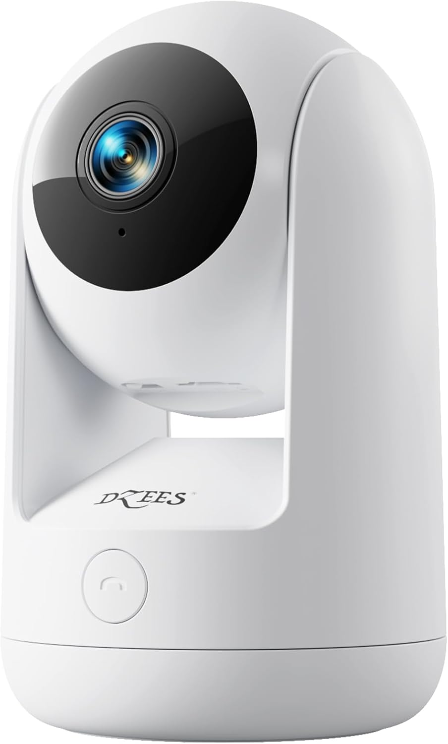 Dzees Pet Camera Indoor Security Camera No Subscription, 2K 360&deg; Wifi Camera, Wired Dog Pet Camera with Phone App, Magicpix Night Vision, Calls, 2-Way Audio, 24/7, Motion Tracking, Privacy, 2.4Ghz image number 2