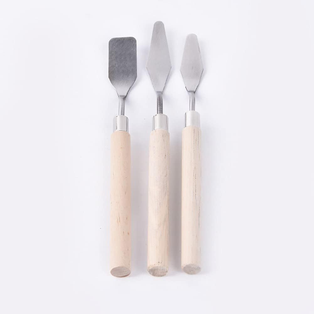 1Pc Professional Painting Spatula Kits Stainless Steel Palette Oil Painting Pen Artist Students Painting Tools Art Supplies Durable and Deft image number 6