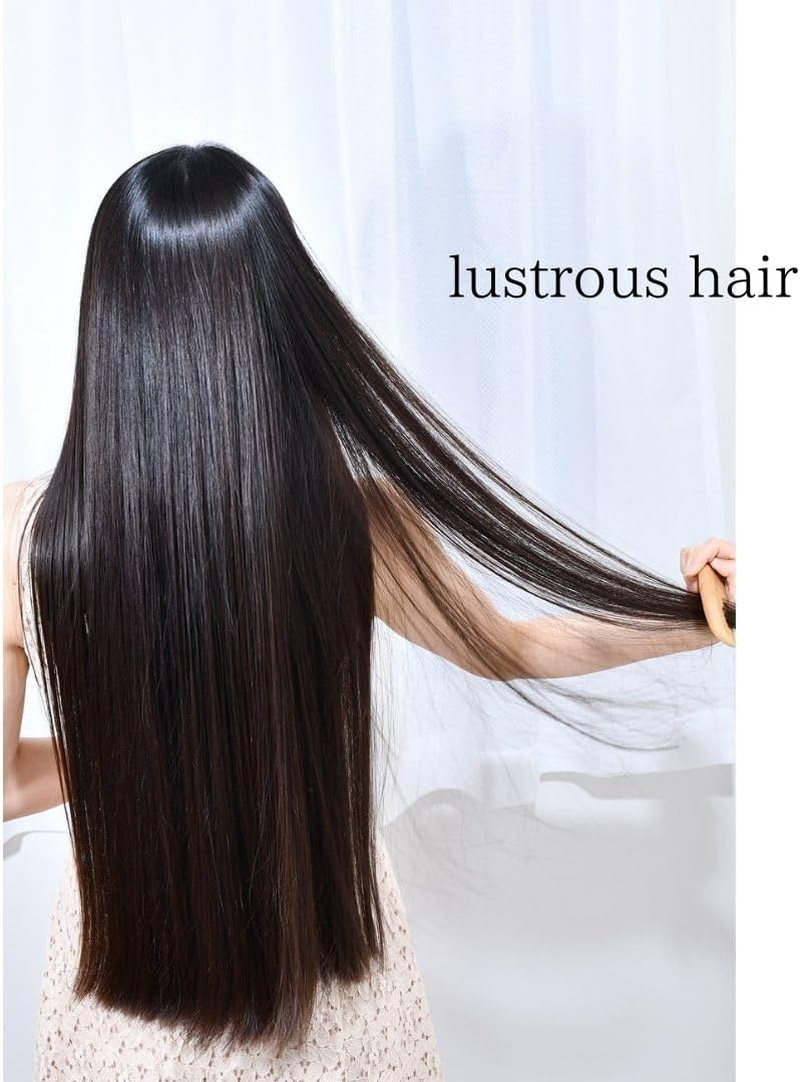 Daiso [Japanese Style] Peach Wood Natural Comb - anti Static Hair Lustrous Hair Can,Also Make Oil Combs. 8973 image number 3