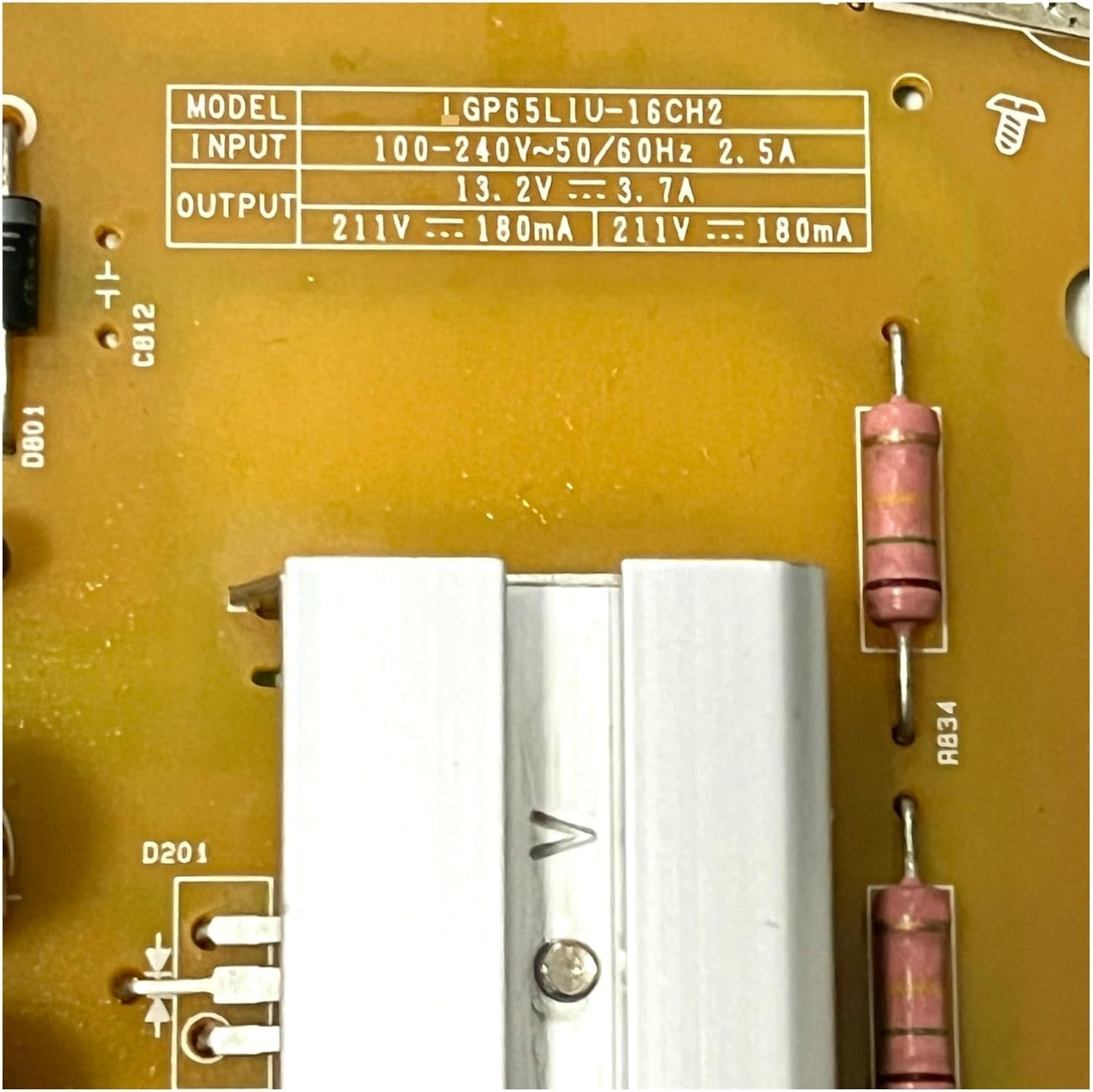 TV Power Board EAX66923301(1.4) EAY64388841 P65LIU-16CH2 Accessories，Compatible for 65UH6156-UB TV Repair Parts image number 5