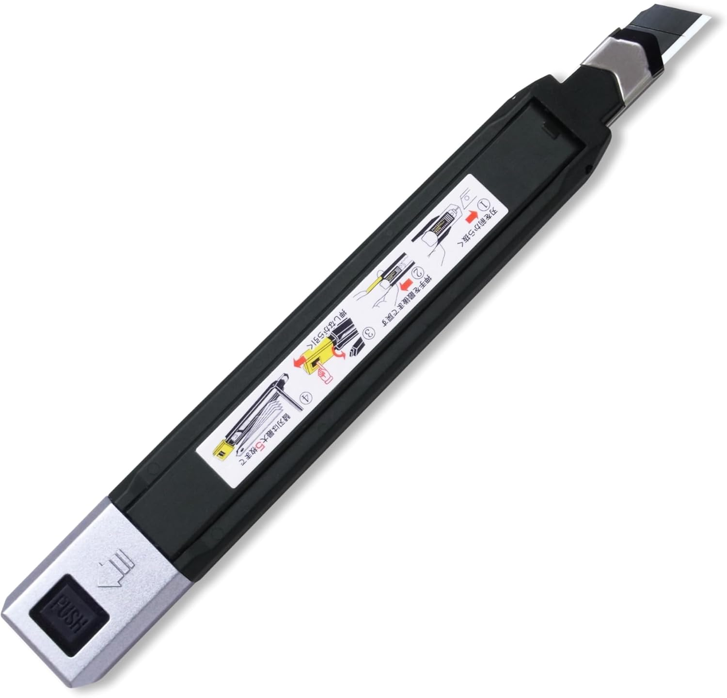 OLFA Silver Manual-Retractable Auto-Lock Style Utility Knife image number 2