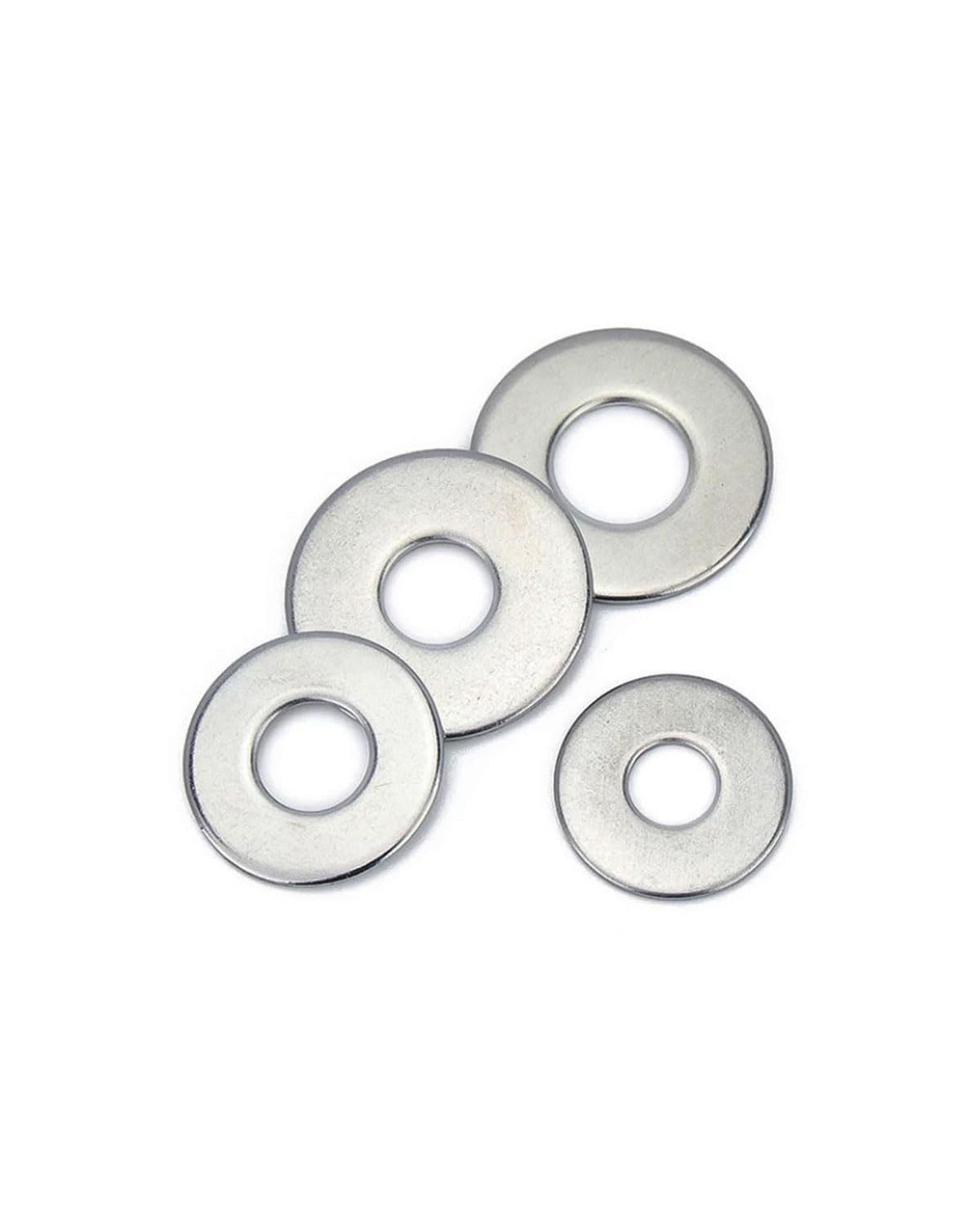 Imscrews M8 Large Flat Washers - 304 Stainless Steel Washers (Pack of 100) - Durable Hardware for Various Applications image number 3