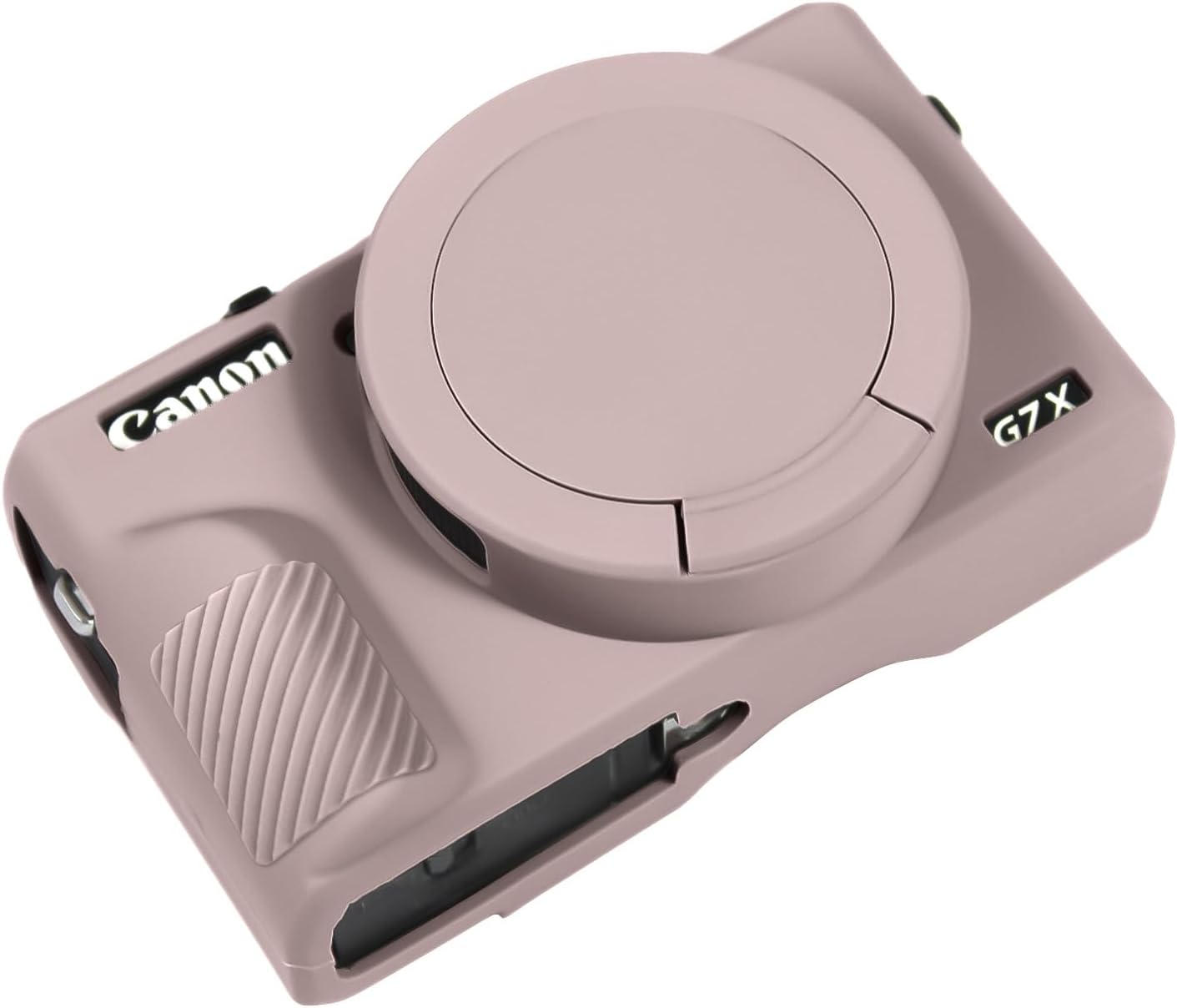 Easy Hood Protective Case for Canon Powershot G7X Mark, Tiffany Pink, Removable Lens Cover, Camera Cases and Bags image number 3