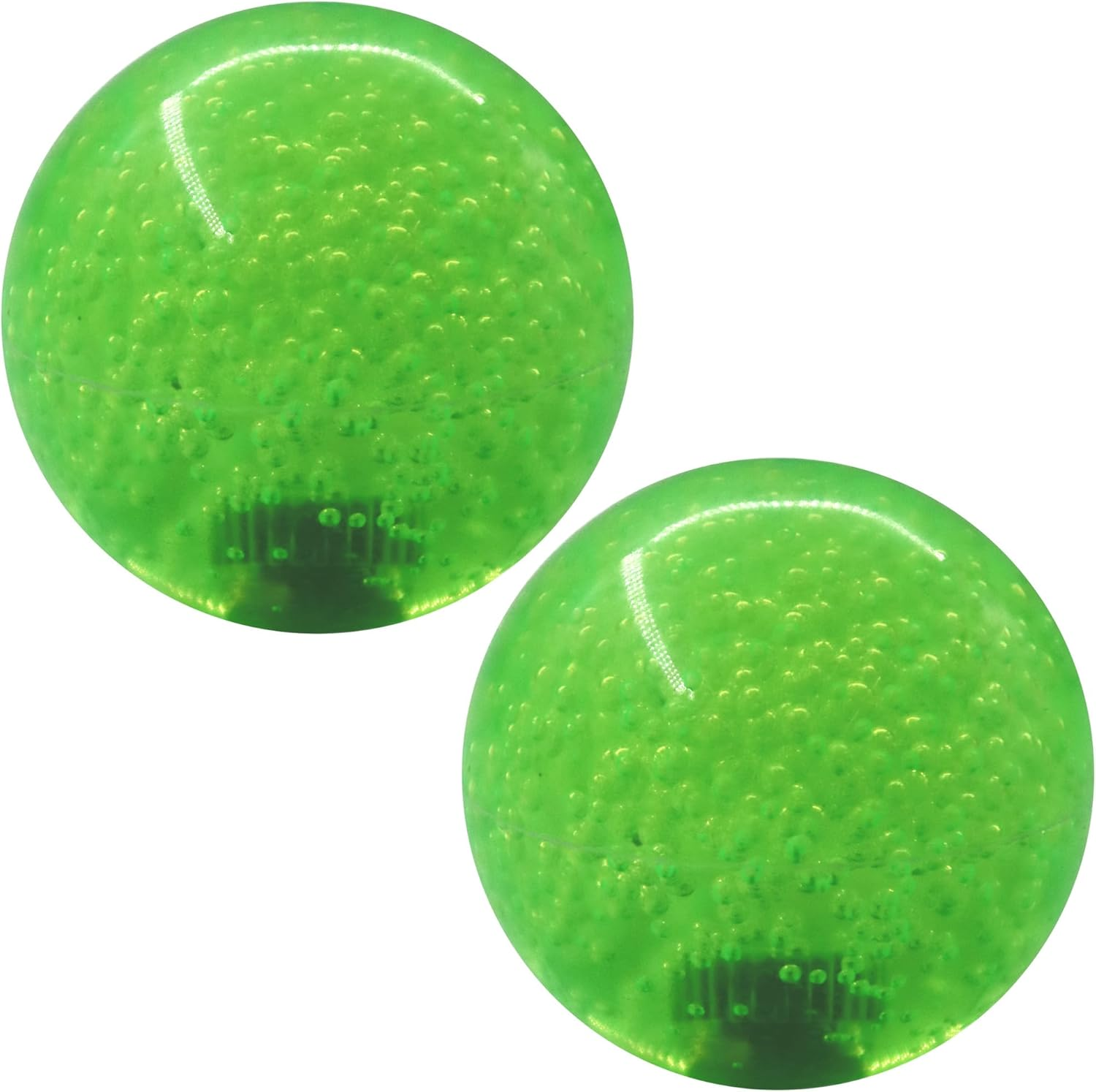 Timebid 35MM Crystal Joystick Ball Top Handle Rocker | M6 Screw Head Arcade Game Joysticks Easy-Install Replacement DIY Parts(Pack of 2) Green*2 image number 4