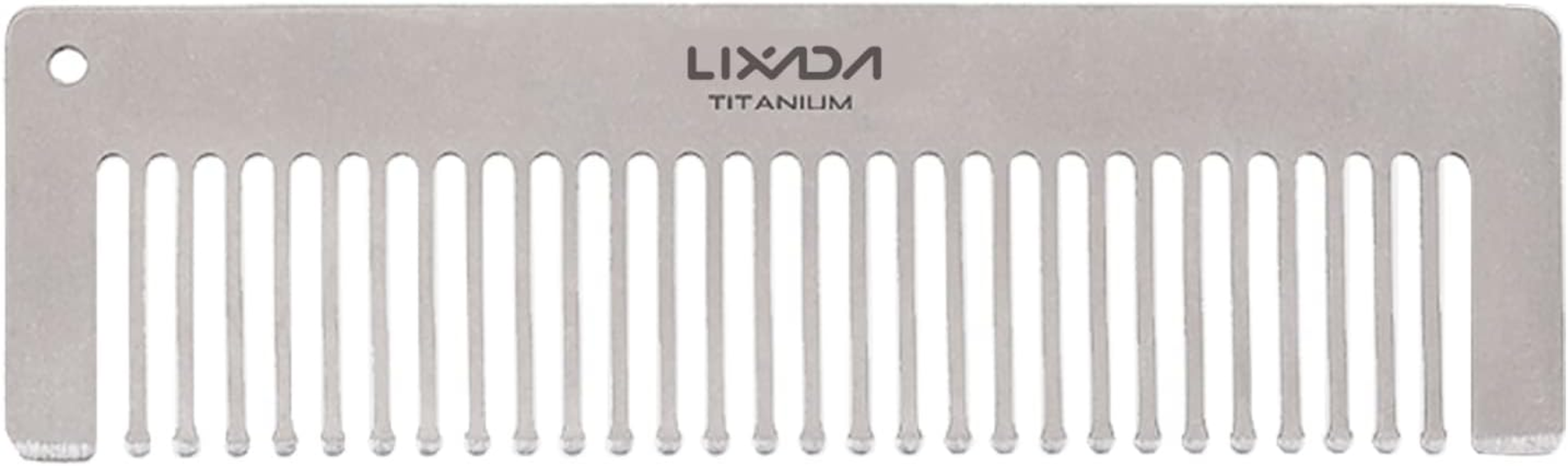 RAYWE Titanium Anti-Static Hair and Beard Comb - Pocket-Sized