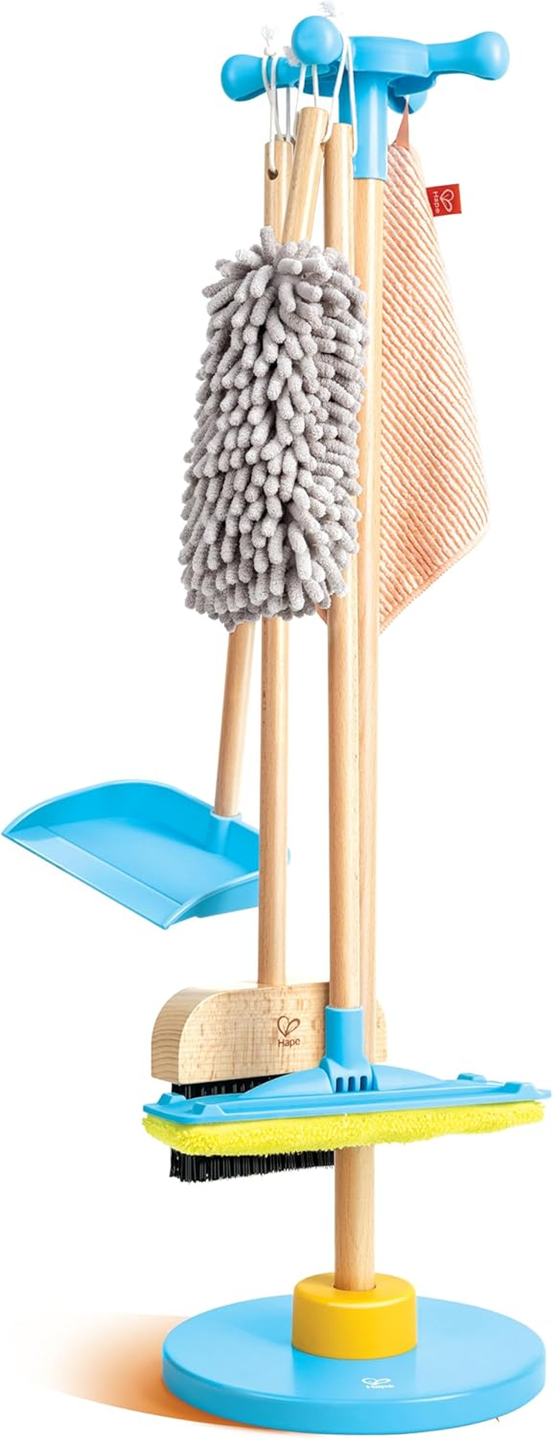Hape 6 Piece Clean up Broom Set with Accessories Playset - 3Yrs + image number 3