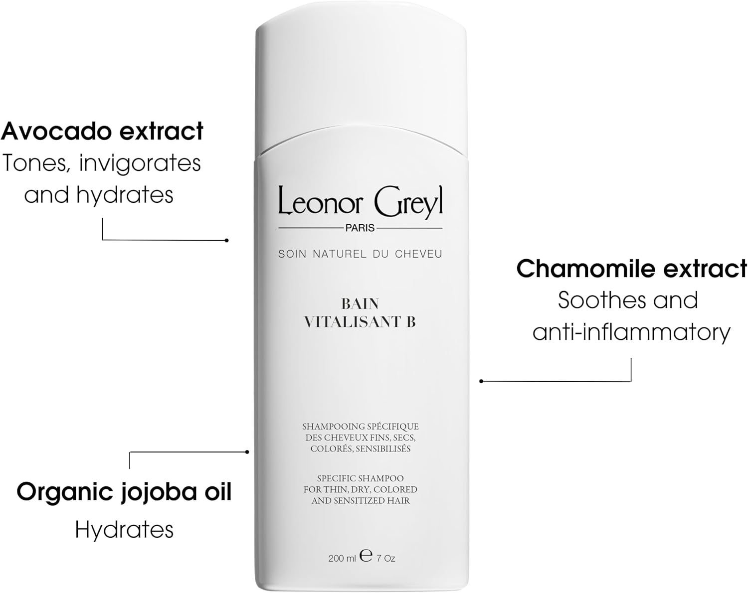 Leonor Greyl Bain Vitalisant B Shampoo, 200 Ml