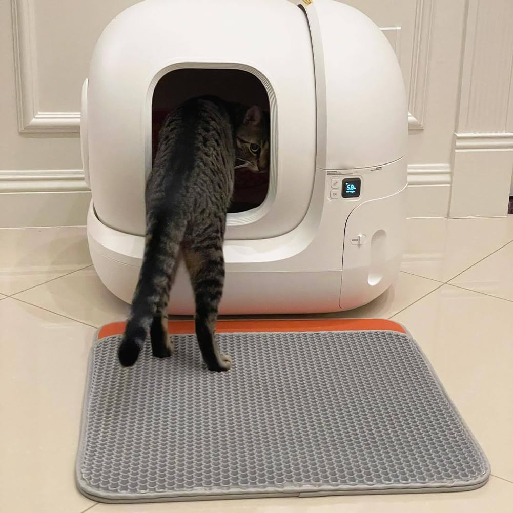 Cat Litter Tray Mat, Cat Litter Mat for Cat Litter, Cat Litter Mat, Double Waterproof and Non-Slip, Cat Litter Mat, Double Layer Cat Mat, Cat Litter Tray, 30 X 30 Cm image number 4