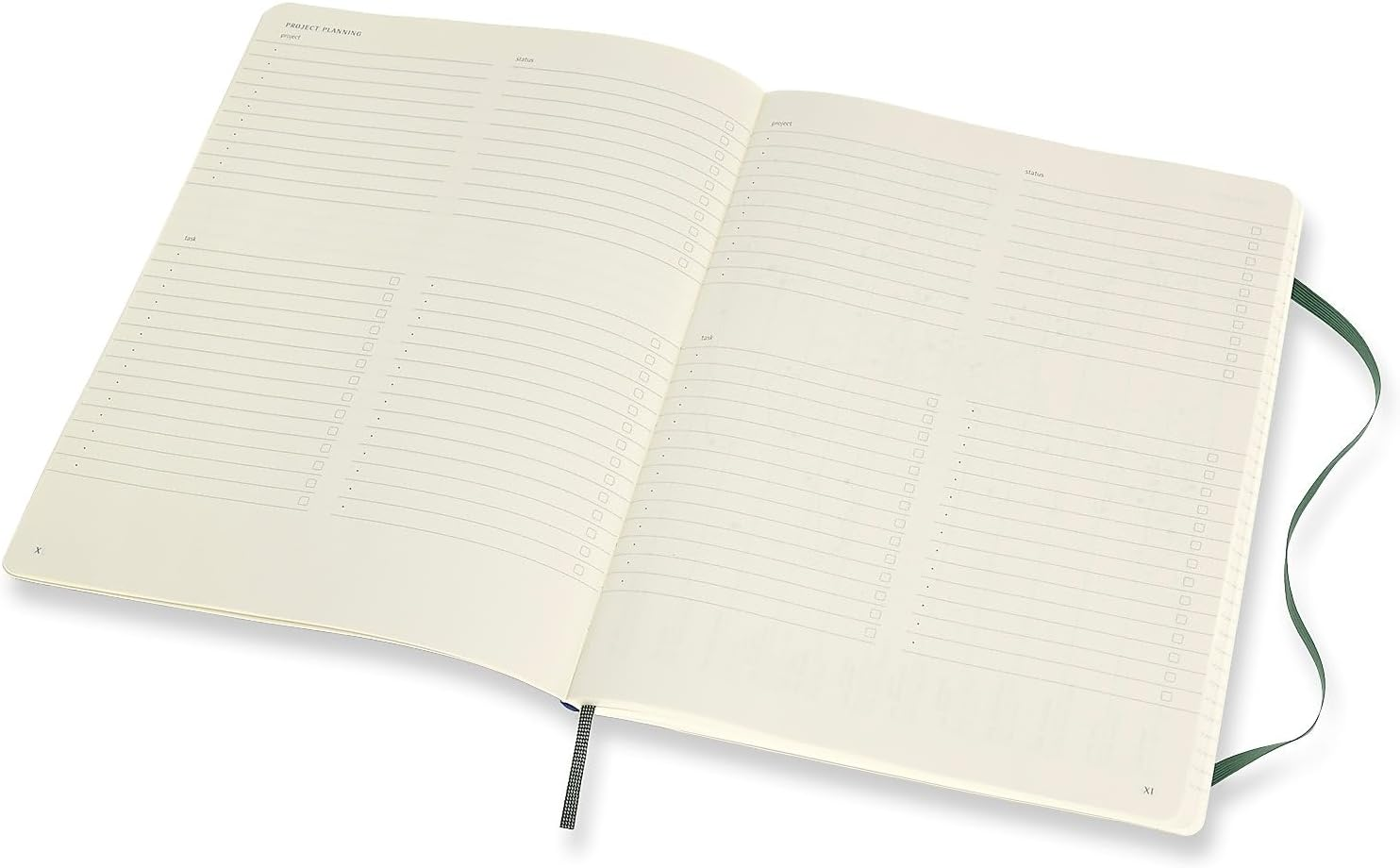 Moleskine Professionelles Notizbuch XL, Soft Cover, Waldgr&uuml;n image number 7