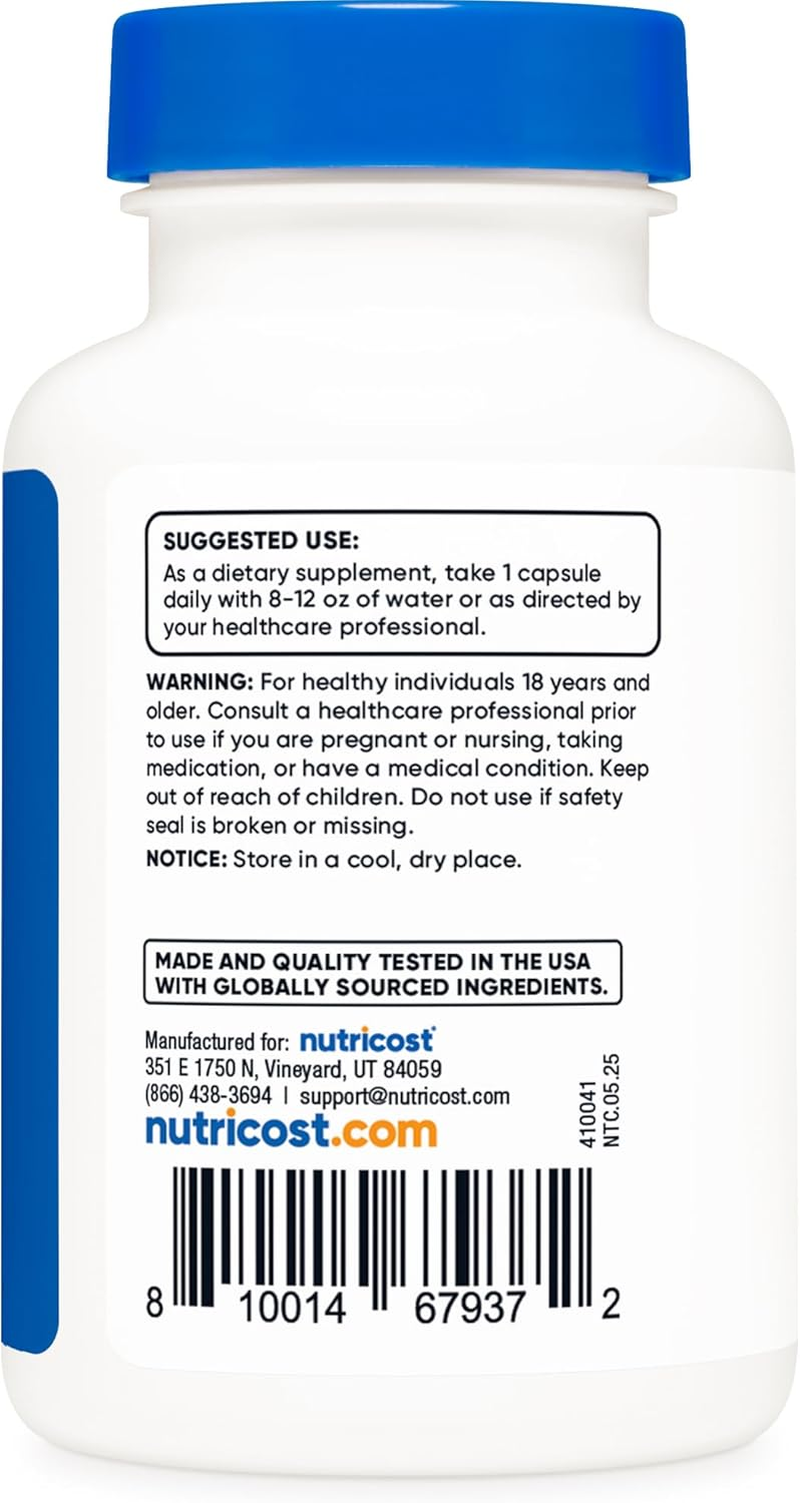 Nutricost L-Theanine 120 Capsules image number 4