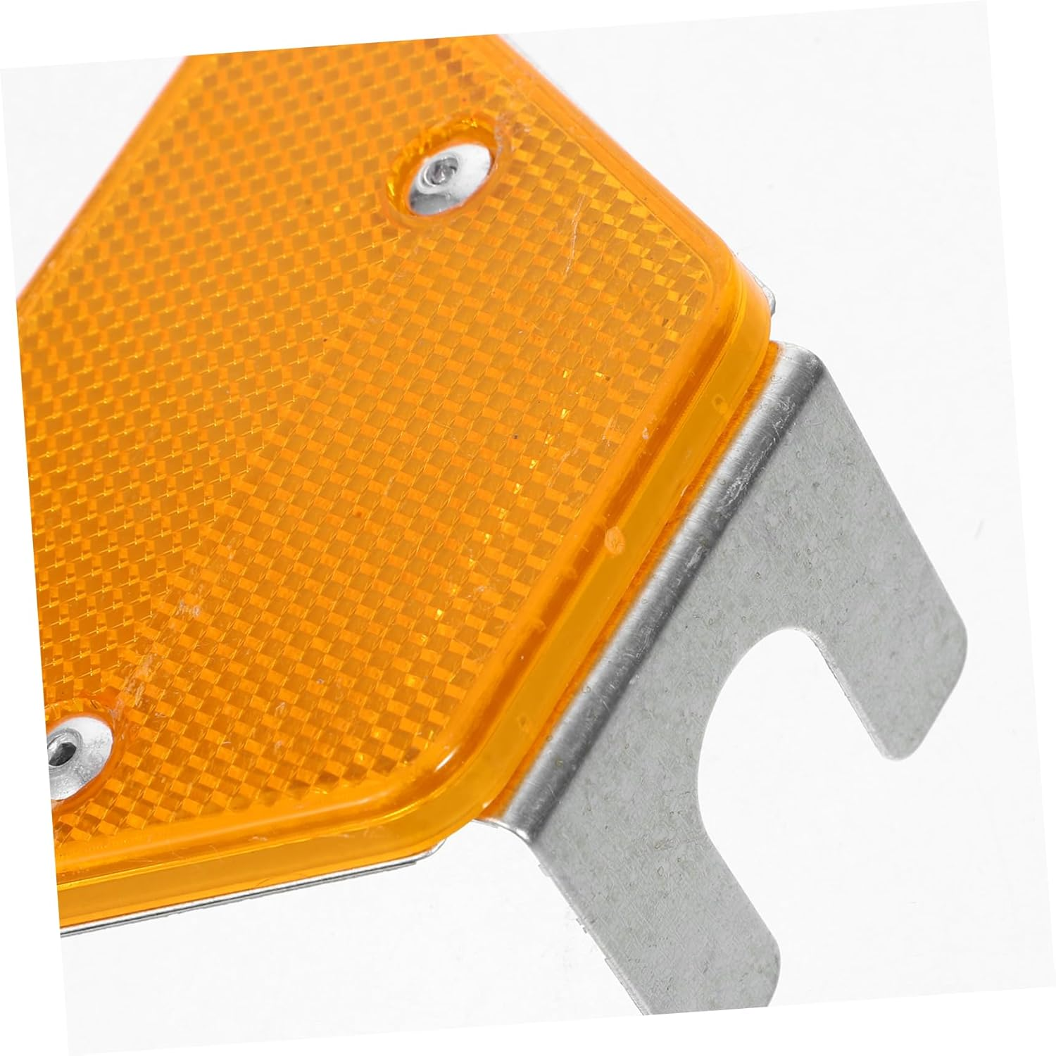 Reflective Pavement Markers Cats Eye Reflectors Driveway Reflectors for Road Safety - White image number 6