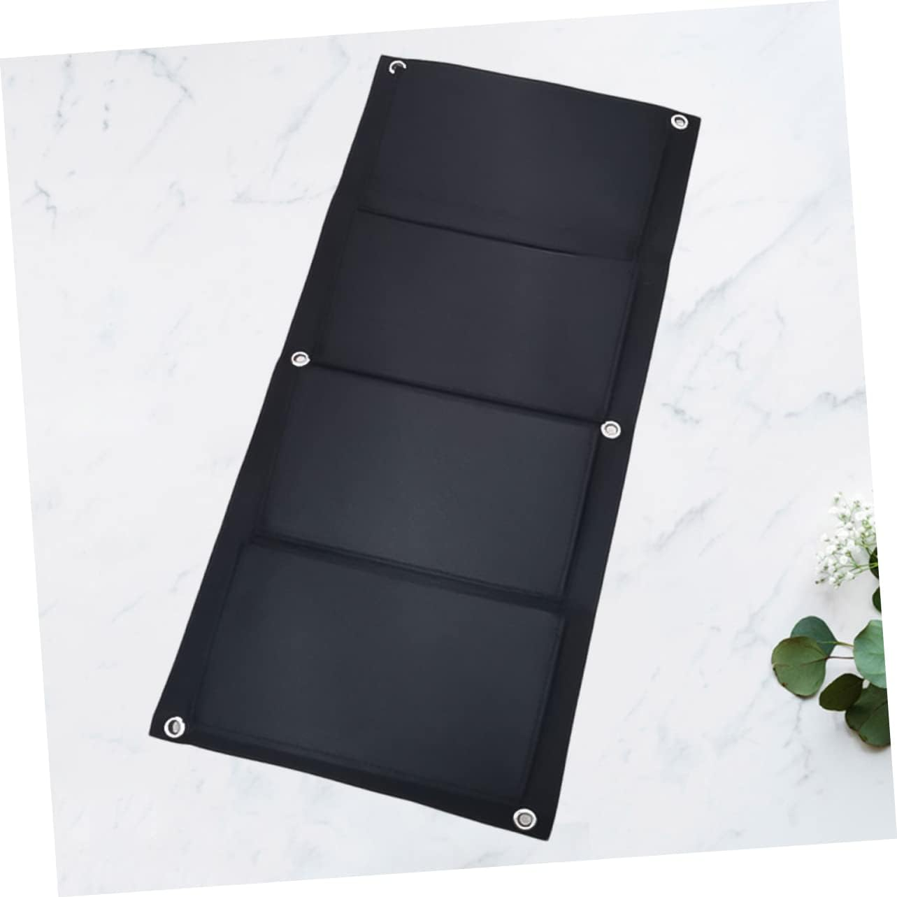 Yardwe Wall Hanging Planting Bag 4 Pockets for Compact Gardening Decor (65Cm Felt) image number 6