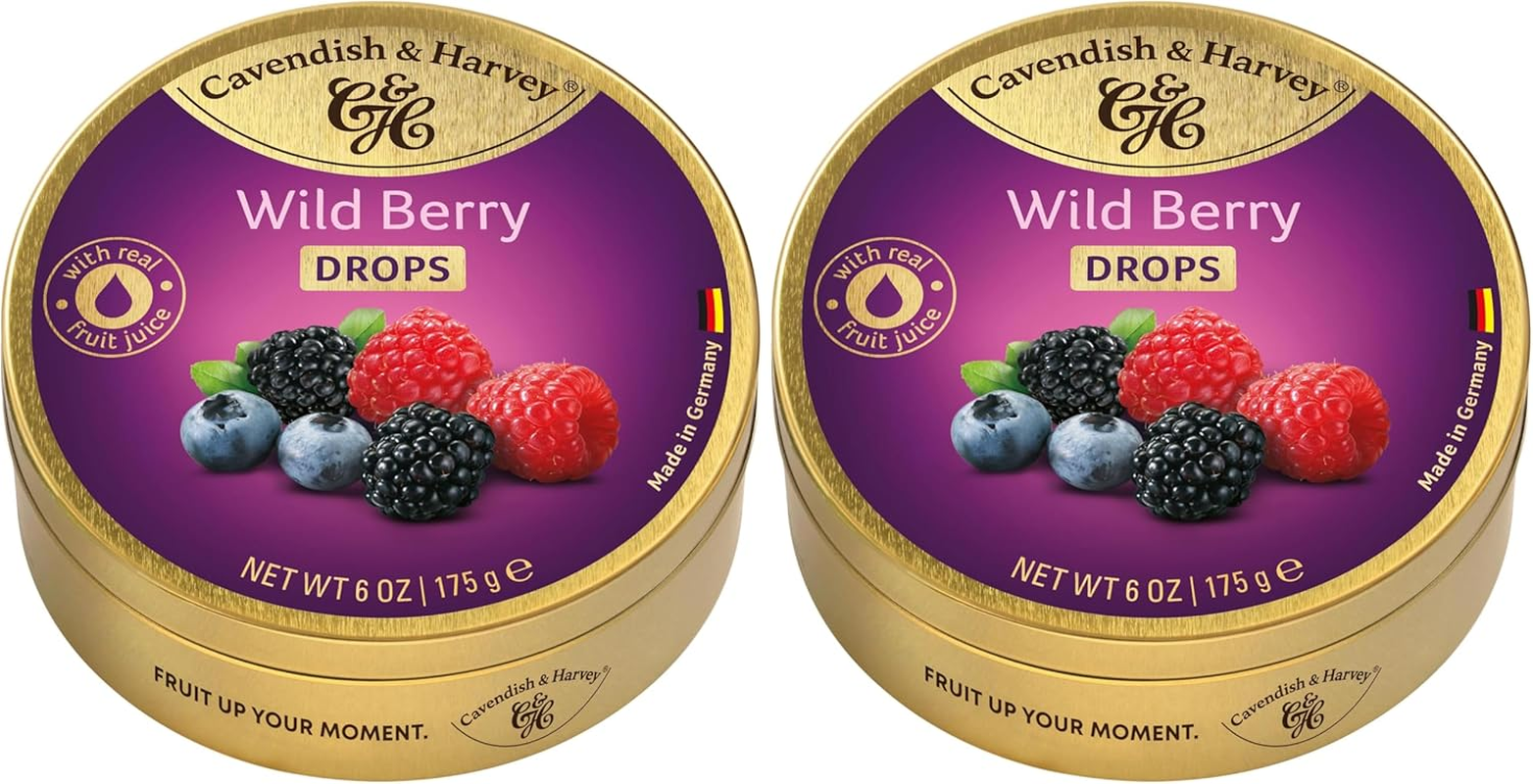 Cavendish & Harvey Wild Berry Drops, 175 G