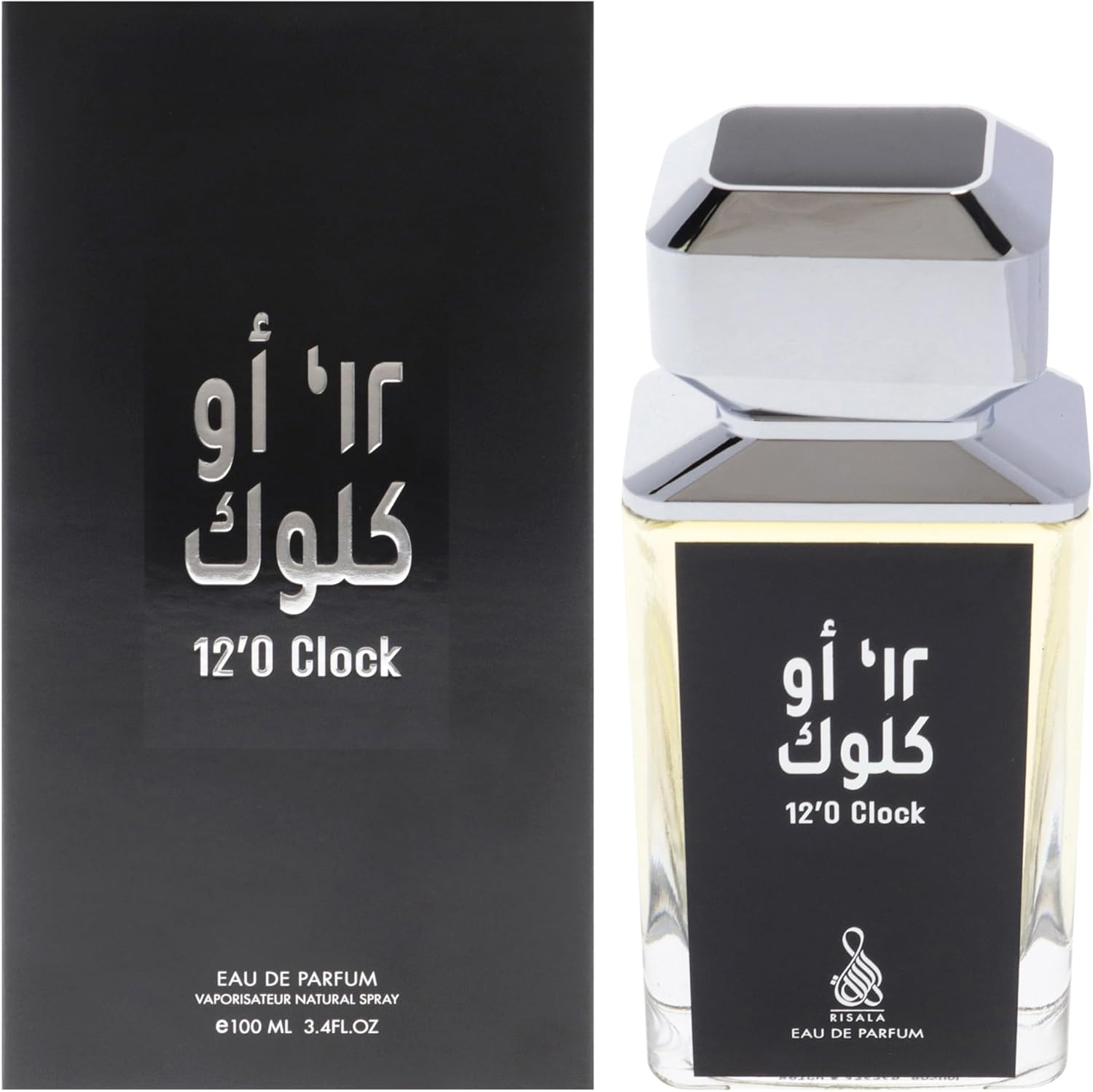 12 O Clock by Risala for Men - 3.4 Oz EDP Spray image number 1