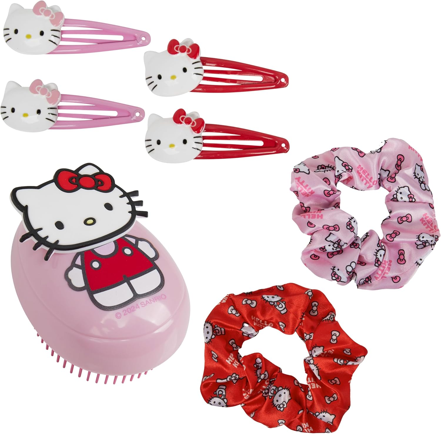 Hello Kitty Children'S Hair Brush, Hair Accessories, Gifts for Girls, Teenagers & Women (Hello Kitty Brushes & Accessories) image number 5