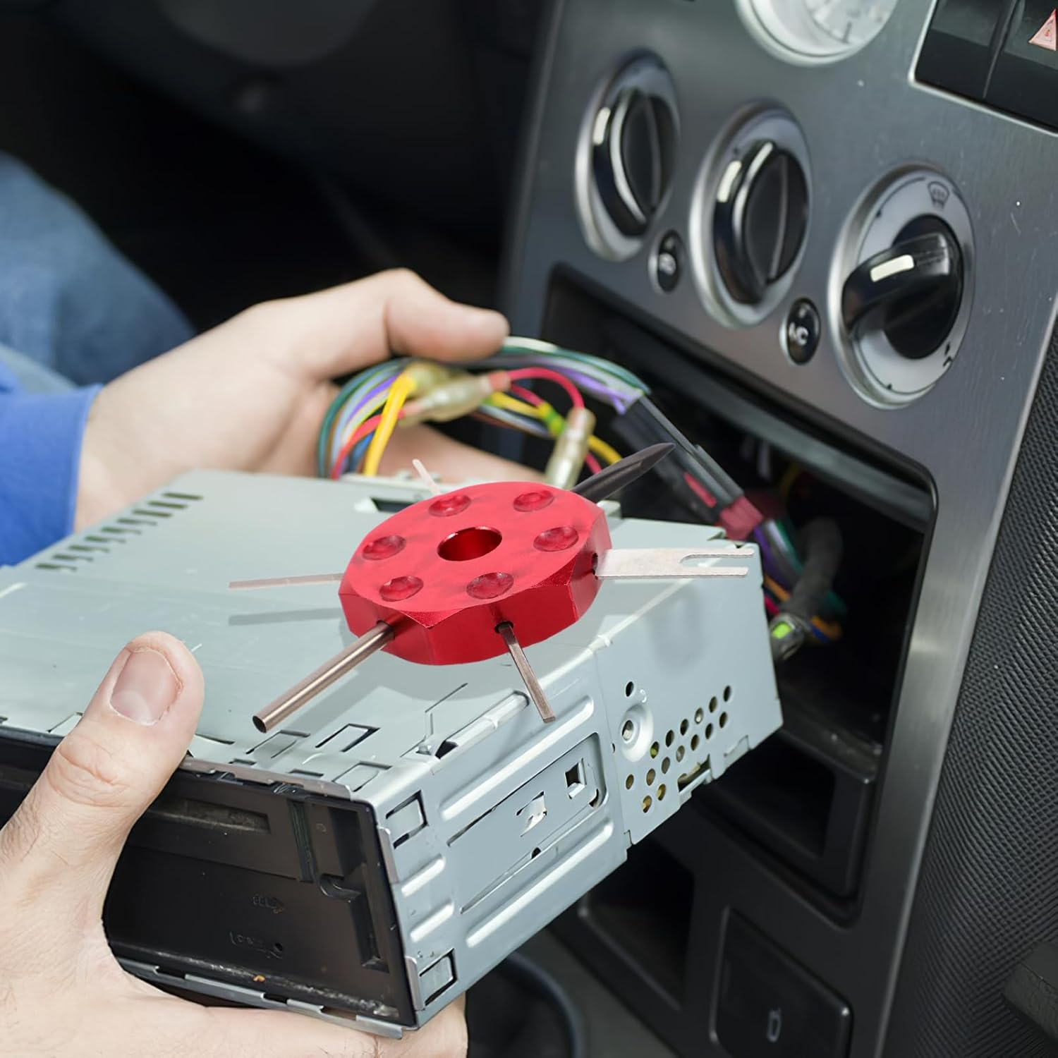 Cabilock Auto Repair Tools Car Pin Removal Depinning Kit Automotive Specialty Wire Connector Electrical Terminal Remover Extractor for Home Appliance Maintenance image number 6