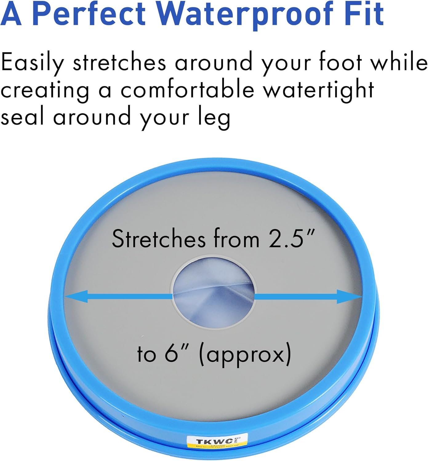 TKWC Inc - Water Proof Cast Cover for Shower - 5738 - Watertight Protector image number 2