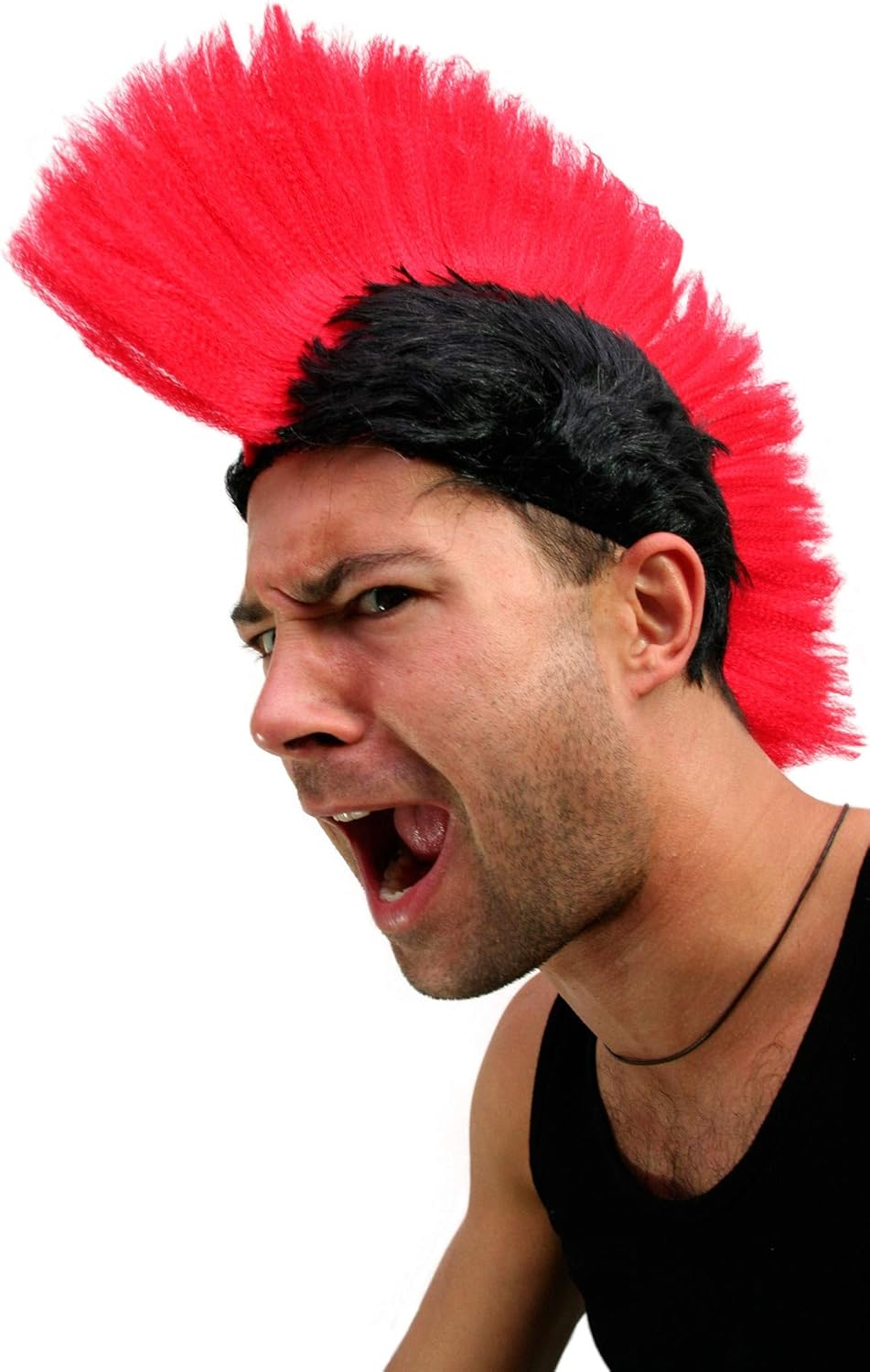 WIG ME up - LM-420-P103/PC13 Carnival: Punk Mohawk Iro Spartan Wig image number 1