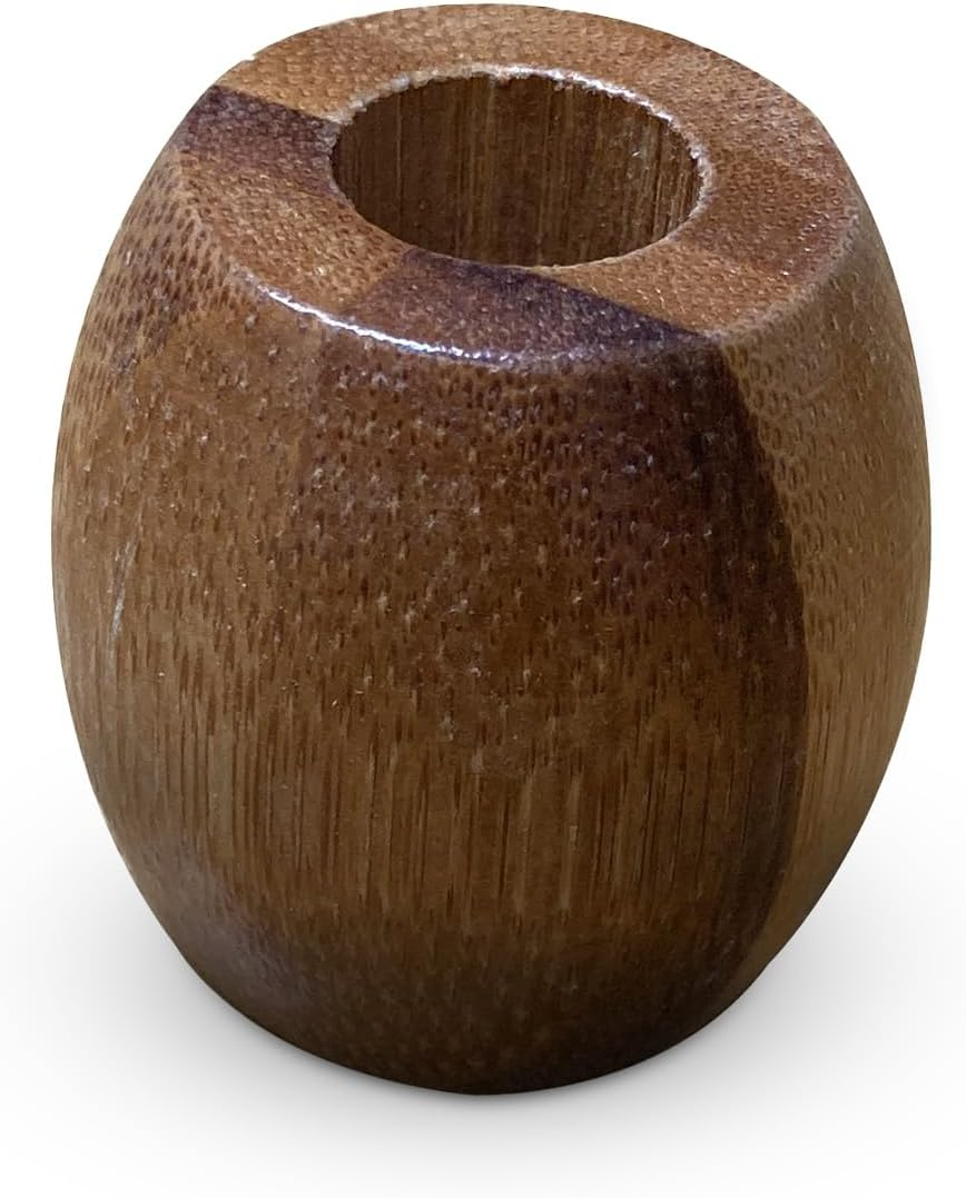 Naturals - Compact Bamboo Toothbrush Holder Eco-Friendly & Affordable Keeps Bamboo Toothbrushes Dry Ideal for Hygienic Bathroom Decor image number 1