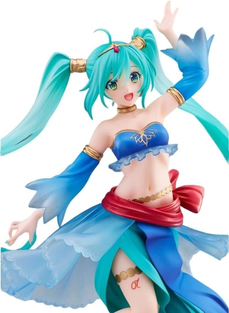 Taito Hatsune Miku Figure Princess AMP Figure ~Arabian Ver.~, Multiple Colors (T83794) image number 3