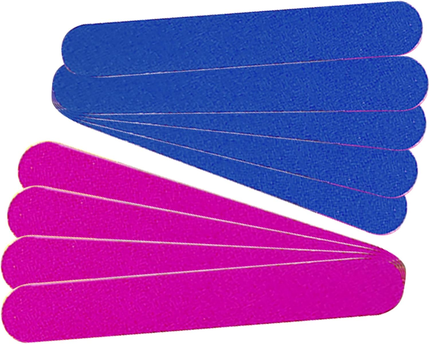 100 Pcs Mini Nail Files Double Sided 180/240 Grit Portable Professional Emery Boards Nail File Tool for Home Salon image number 3