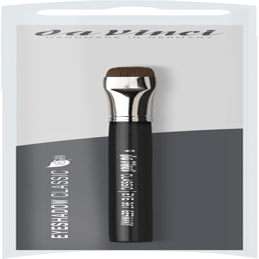 Eyeshadow Brush, Vegan, Synthetic Fibre, Size 8, Made in Germany, Pack of 1 image number 5