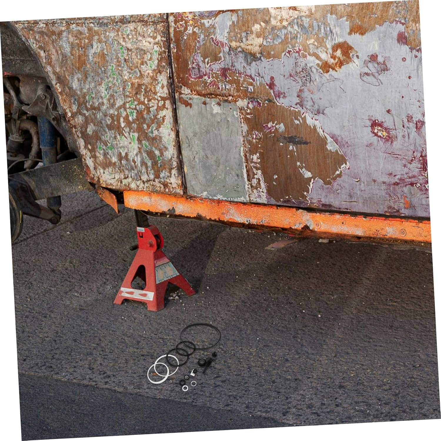 SEWOART 17Pcs Automotive Jack Repair Kit Replacement Fuel System Equipment High Lift Jack Accessory Floor Parts image number 1