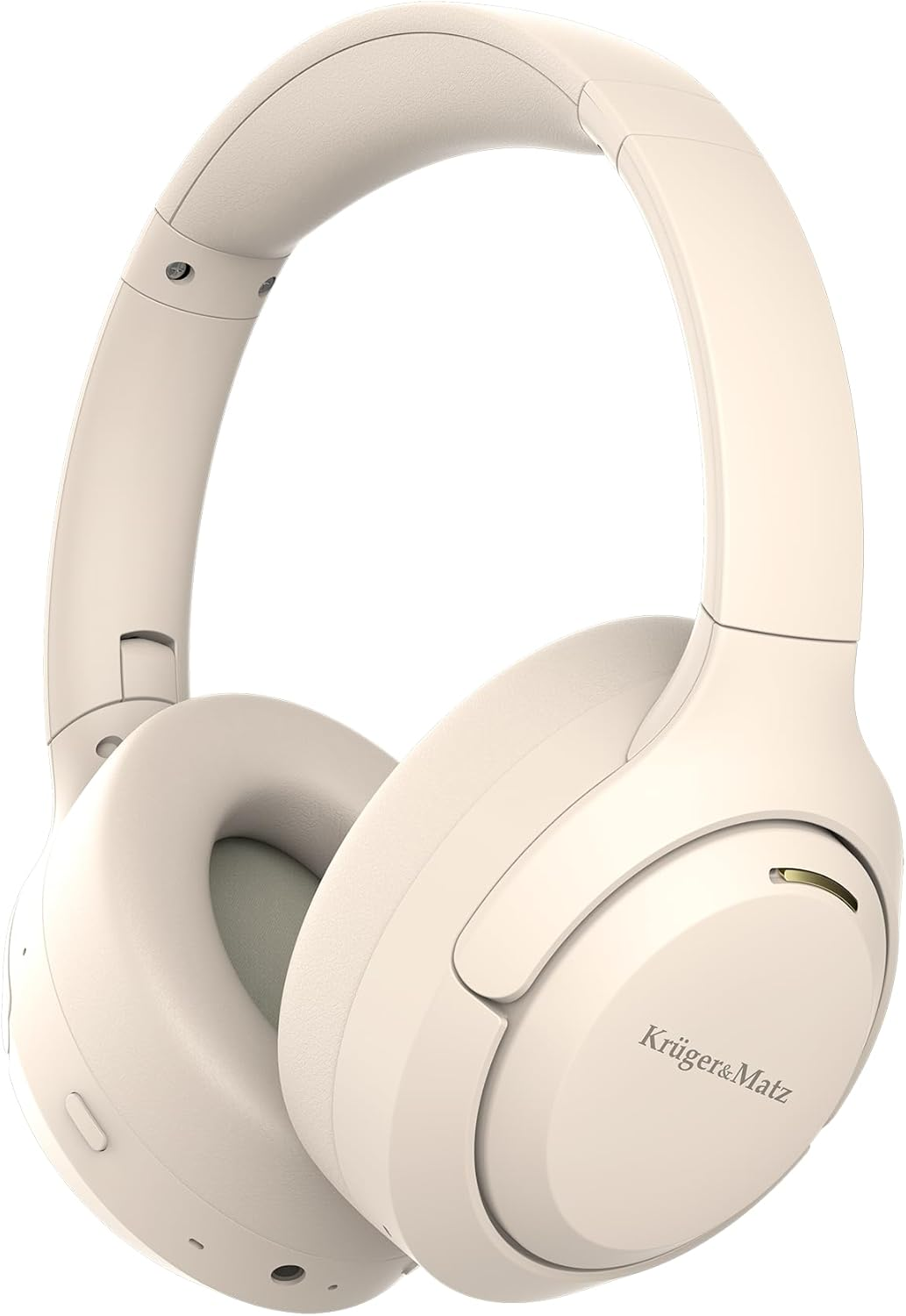 Kr&uuml;ger&Matz Wireless Earphones with ANC F8A Built-In Bluetooth Microphone 5.4 Beige image number 1