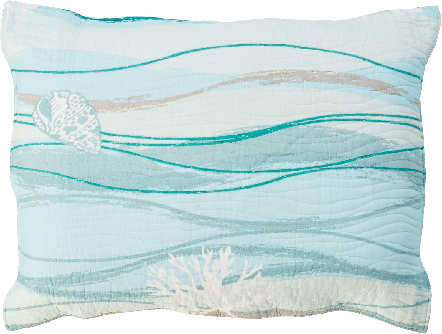 Greenland Home Maui Quilt Set, 4-Piece Twin/Twin XL, Multi image number 2