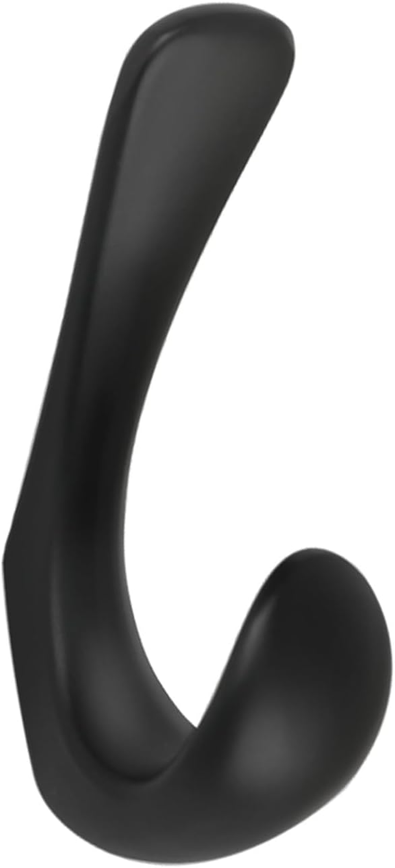 Metaliby 4 Pack Towel Hooks for Bathrooms Wall Mounted, Brushed Nickel Bathroom Hooks for Towels, Robe & Towel Hook for Wall, Modern Bath Towel Hook