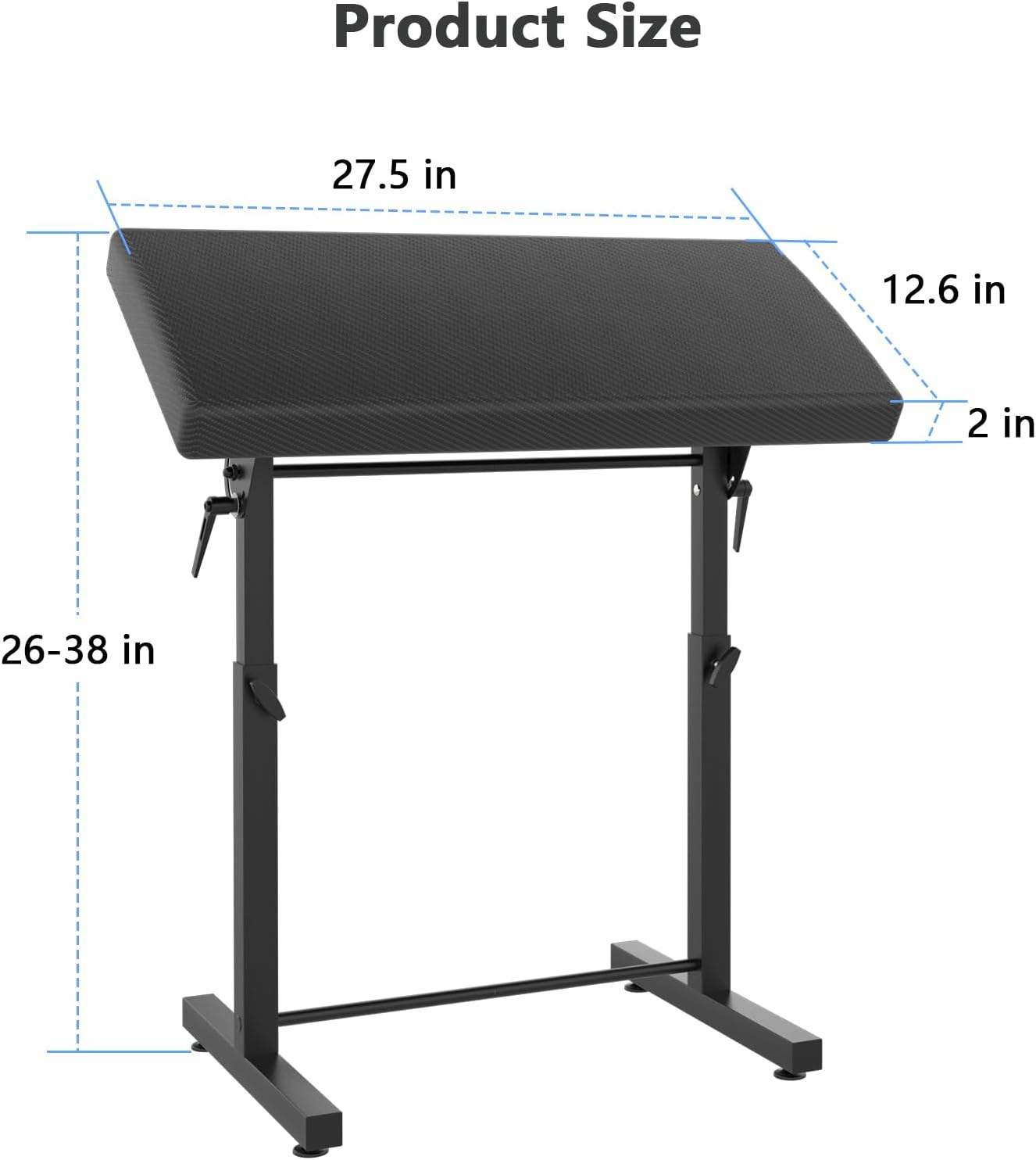 XL Tattoo Armrest Stand - ZHOOGE Oversized Tattoo Arm Leg Rest Stand Adjustable Height Soft Sponge Pad for Tattoo Studio Tattoo Supply image number 5