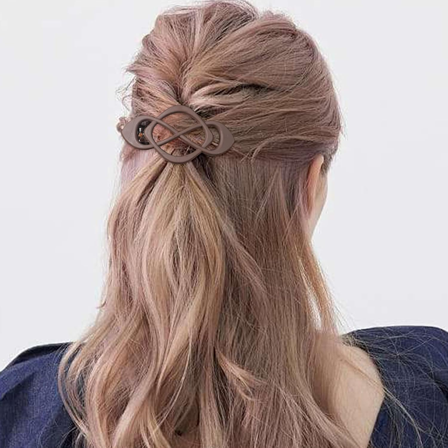 Ymapinc Pack of 2 Hollow Hair Clips, French Hair Clips, Women'S Elegant Non-Slip Hair Clip for Girls for Thick Hair and Thin Hair