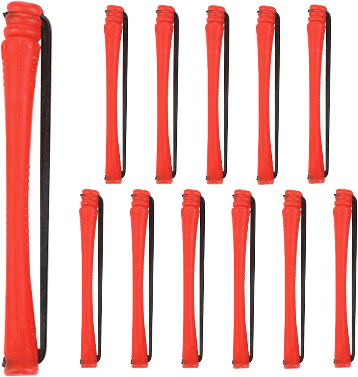 Heatless Curlers,12X Hair Styling Tools with Rubber Bands | Heatless Styler for Women Night Home Use and Travel Friendly