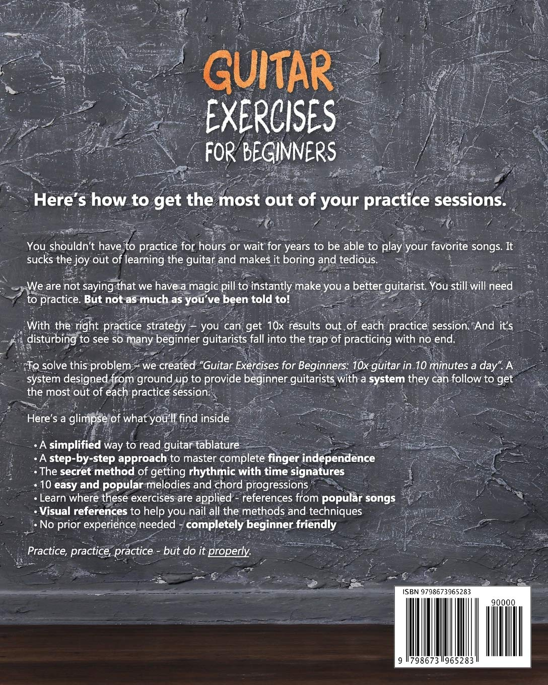 Guitar Exercises for Beginners: 10X Your Guitar Skills in 10 Minutes a Day image number 1