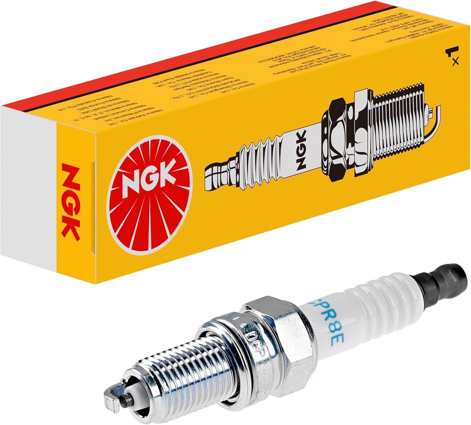 NGK (3481) DCPR6E Standard Spark Plug image number 1