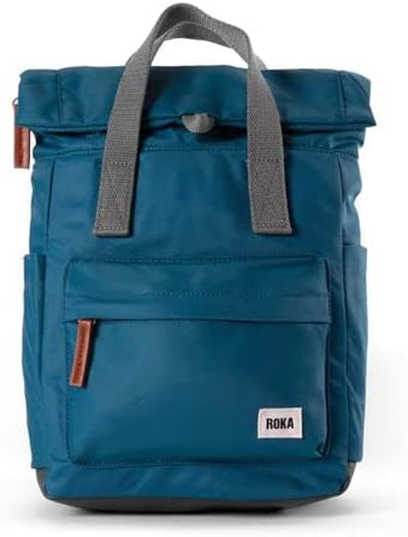 Roka London Canfield B Small Sustainable Nylon Backpack