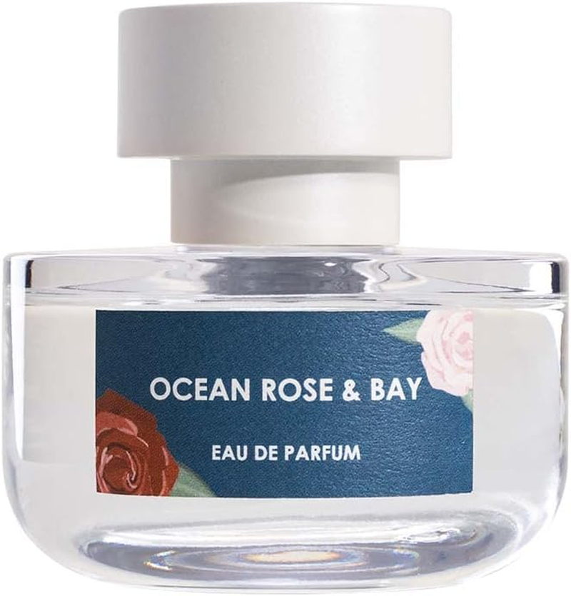 Elvis+Elvin Clean and Natural Eau De Parfum for Women, Fine Spray, Fragrance Vegan, Phthalate-Free, & Paraben-Free (Ocean Rose & Bay)