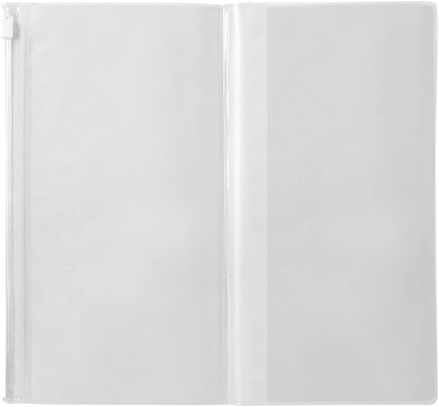 Midori Traveler'S Notebook Refill #8 Clear Zipper Pocker image number 3
