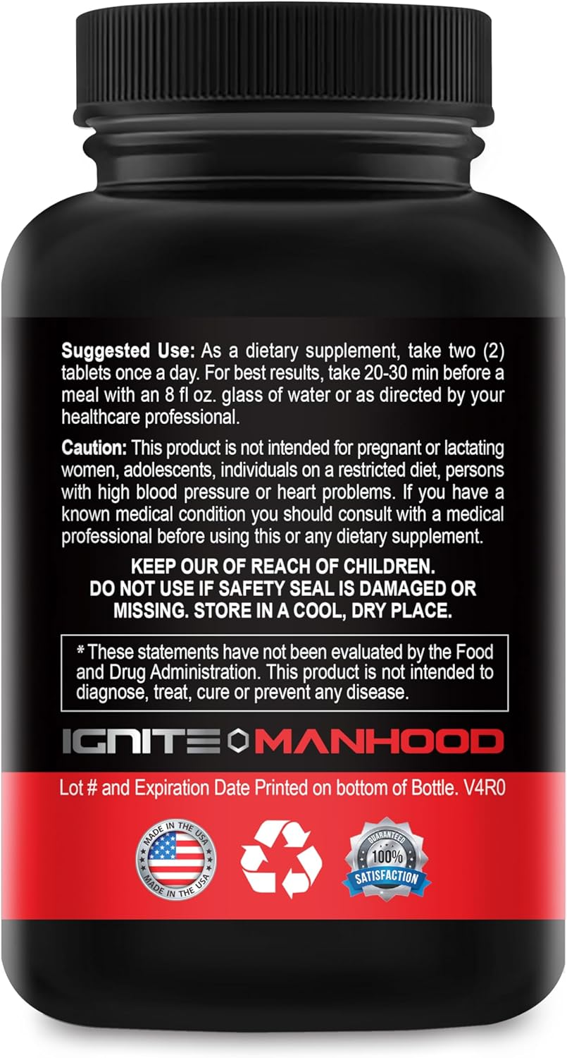 Male Matrix XL- Enlargement Pills for Men- Amplify Male Size- Extend in Length, Engorge in Girth- Boost up to 3 Inches in 90 Days- Stamina Multiplier- 60 Tablets image number 1