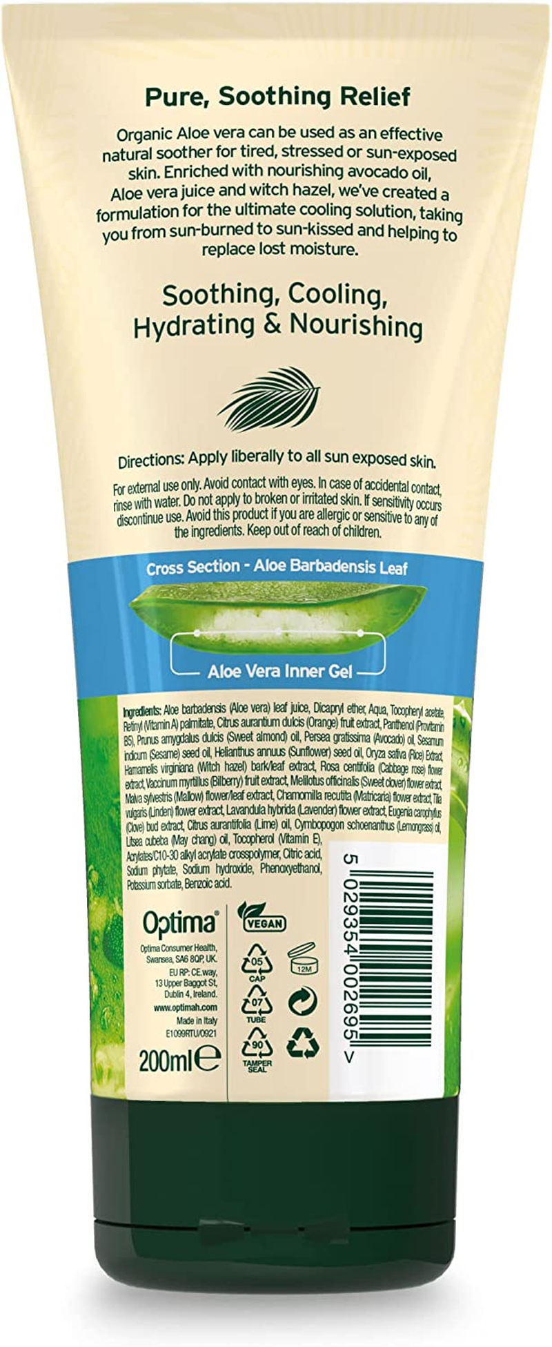 Aloe Pura Aloe Vera after Sun Lotion 200 Ml