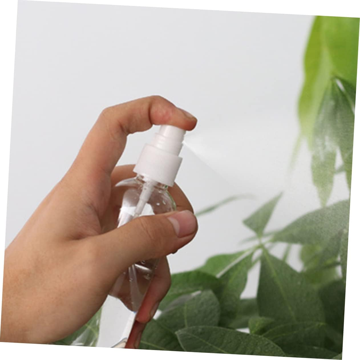 FOYTOKI 6Pcs 60Ml Refillable Plastic Spray Bottles Water Sprayer Mist Bottles for Travel Cosmetic Plants Dispenser Portable and Multifunctional