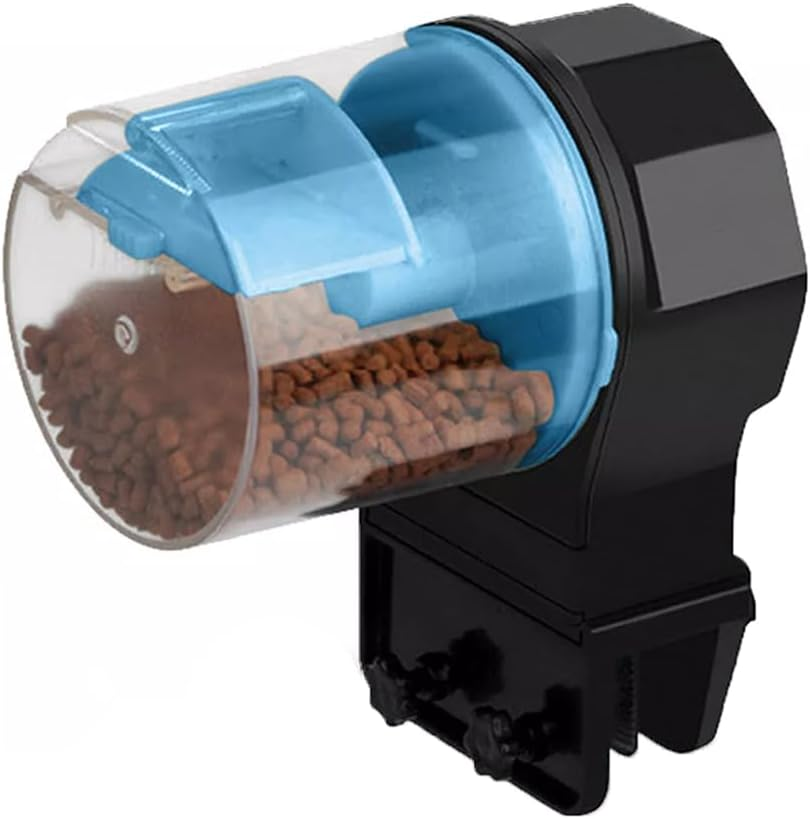 AIMALL Intelligent Aquarium Fish Feeder &ndash; Automatic Timing Food Dispenser with Large Capacity, Adjustable for 12/24 Hour Feeding Cycles, Ideal for Fish Tank Management