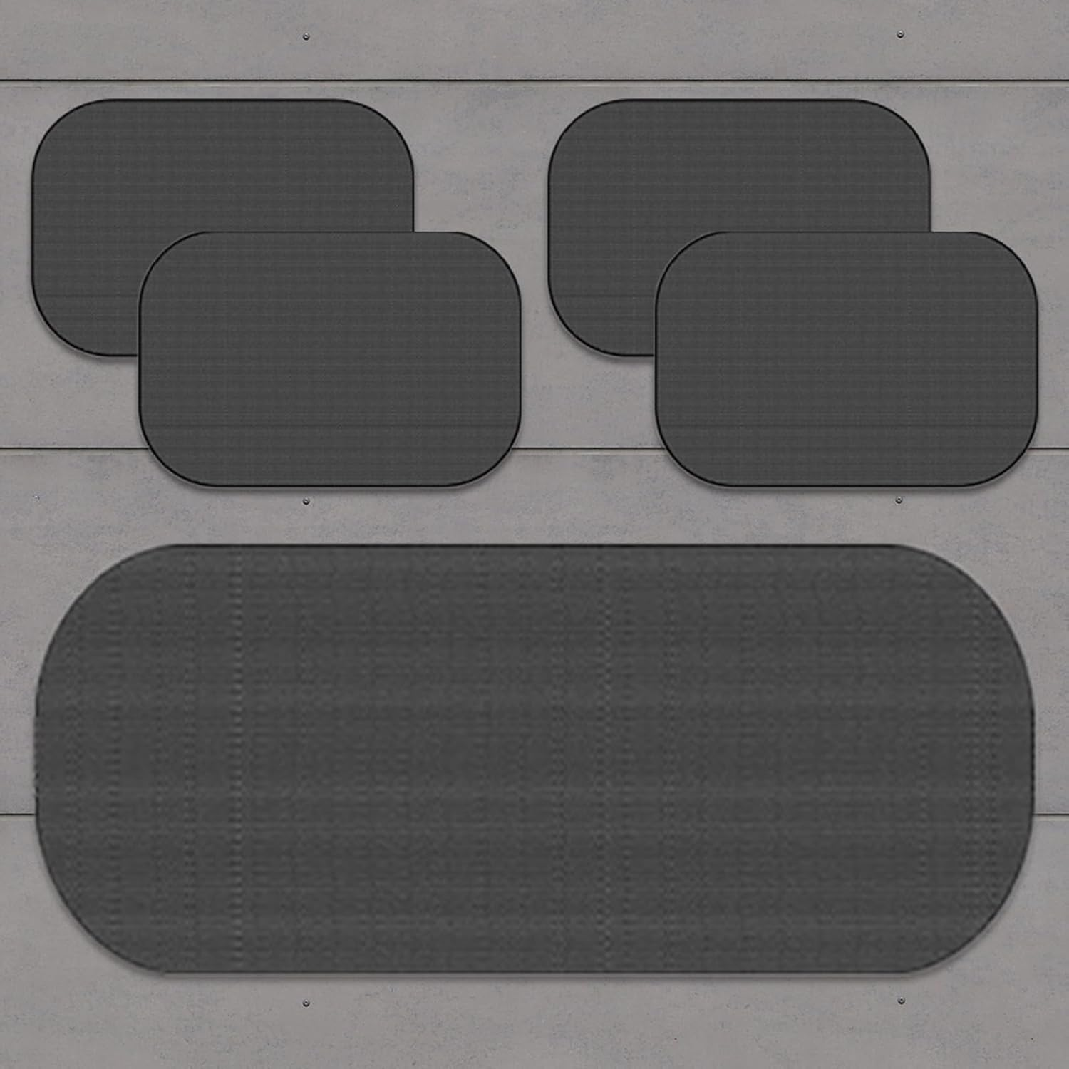 Sun Shade for Car Window - Side Automotive Window Sunshades,5 Pack Suction Cup UV Protection Light Block Privacy Screen for Camping Truck Van Travel Backseat Driver Sleeping Accessories image number 6