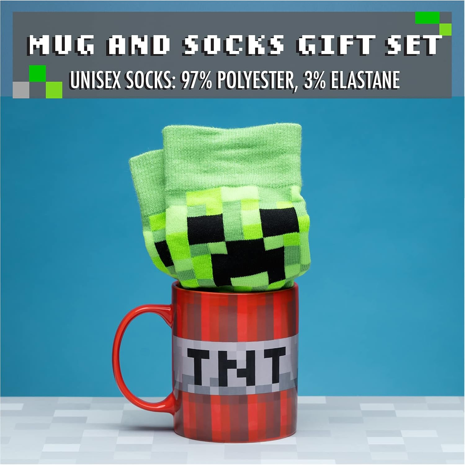 Minecraft Mug and Socks image number 6